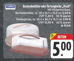 Edeka Rotho kuchenbehälter fresh Angebot