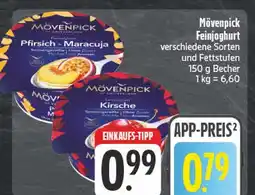 Edeka Mövenpick feinjoghurt pfirsich-maracuja Angebot