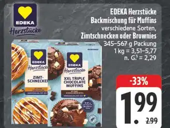 Edeka Edeka herzstücke backmischung für muffins Angebot