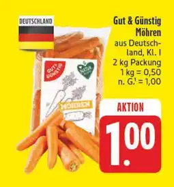 Edeka Gut & günstig möhren Angebot