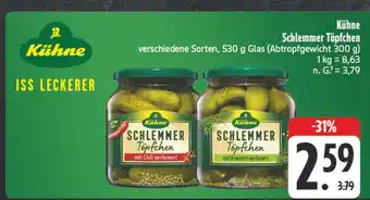 Edeka Kühne schlemmer töpfchen Angebot