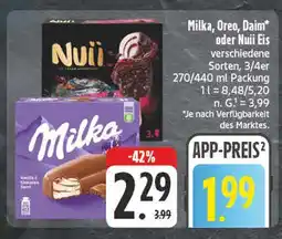 Edeka Milka vanilla & chocolate swirl Angebot