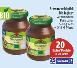 Edeka Schwarzwaldmilch bio joghurt fettarm Angebot