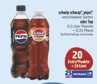 Edeka Pepsi schwip schwap, pepsi oder 7up Angebot