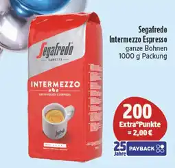 Edeka Segafredo intermezzo espresso Angebot