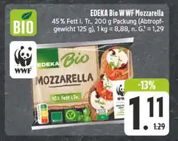Edeka Edeka bio wwf mozzarella Angebot