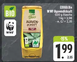 Edeka Edeka bio wwf agavendicksaft Angebot