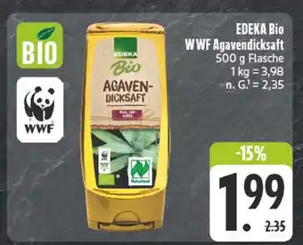 Edeka Edeka bio wwf agavendicksaft Angebot
