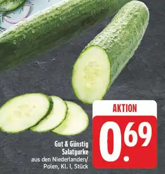 Edeka Gut & günstig salatgurke Angebot