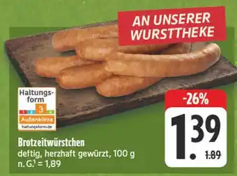 Edeka Brotzeitwürstchen Angebot