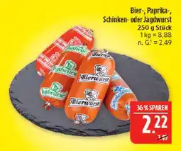 Marktkauf Bierwurst Angebot