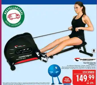 Marktkauf Christopeit sport germany cambridge ii klapp-ruderzugmaschine Angebot