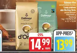 Edeka Dallmayr d'oro Angebot
