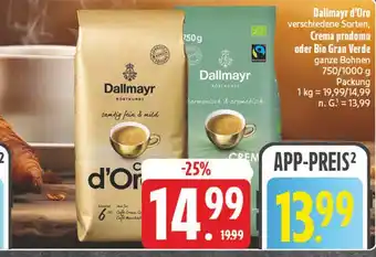 Edeka Dallmayr d'oro Angebot