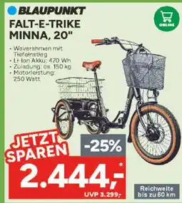 Marktkauf Blaupunkt falt-e-trike minna, 20 Angebot