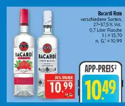 Marktkauf Bacardi rum Angebot