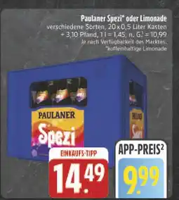 Edeka Paulaner spezi Angebot