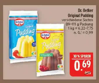 Marktkauf Dr. oetker original pudding Angebot