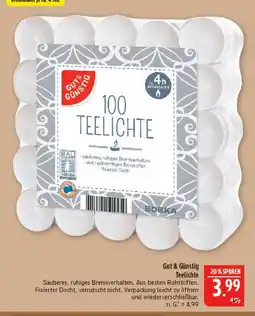 Marktkauf Gut & günstig teelichte Angebot
