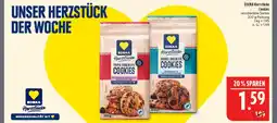 Marktkauf Edeka herzstücke triple chocolate cookies Angebot
