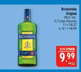 Marktkauf Becherovka original Angebot