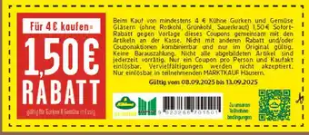 Marktkauf Kühne gurken & gemüse in essig Angebot
