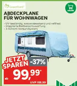 Marktkauf Greenyard abdeckplane für wohnwagen Angebot