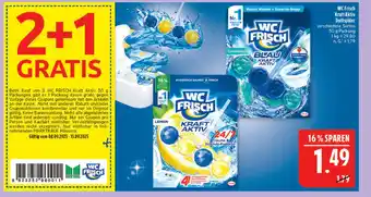 Marktkauf Wc frisch kraft aktiv duftspüler blau Angebot