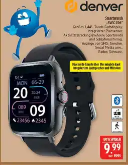 Marktkauf Denver smartwatch swc-156 Angebot