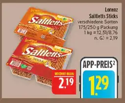 Marktkauf Lorenz saltletts sticks Angebot