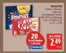 Marktkauf Nestlé kitkat, smarties oder lion Angebot