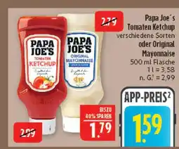 Marktkauf Papa joe's tomaten ketchup Angebot