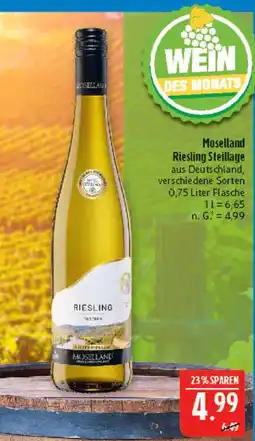 Marktkauf Moselland riesling steillage Angebot