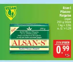 Marktkauf Alsan-s pflanzen-margarine Angebot