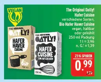 Marktkauf Oatly! hafer cuisine Angebot