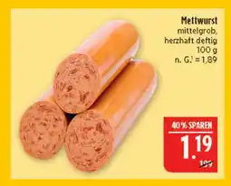 Marktkauf Mettwurst Angebot
