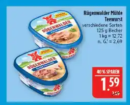 Marktkauf Rügenwalder mühle feine teewurst Angebot