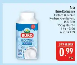 Marktkauf Arla buko kochsahne Angebot
