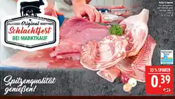 Marktkauf Halbe schweine Angebot
