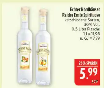 Marktkauf Echter nordhäuser reiche ernte spirituose Angebot