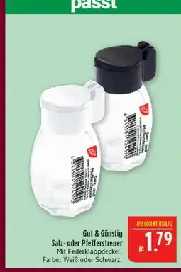 Marktkauf Gut & günstig salzstreuer Angebot