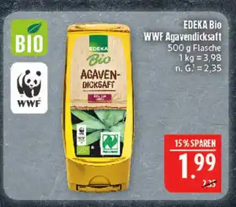 Marktkauf Edeka bio wwf agavendicksaft Angebot