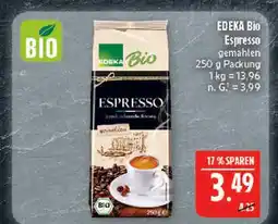Marktkauf Edeka bio espresso gemahlen Angebot