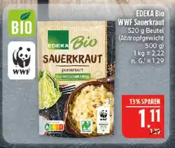 Marktkauf Edeka bio wwf sauerkraut Angebot