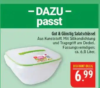Marktkauf Gut & günstig salatschüssel Angebot