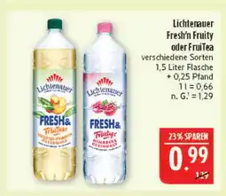 Marktkauf Lichtenauer fresh’n fruity pfirsich-mango geschmack Angebot