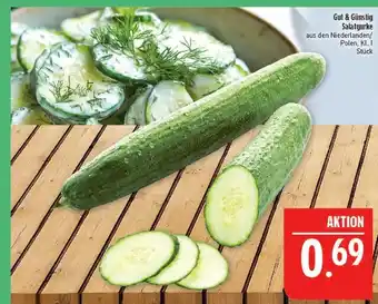Marktkauf Gut & günstig salatgurke Angebot