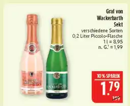 Marktkauf Graf von wackerbarth sekt Angebot