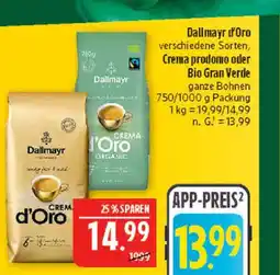 Marktkauf Dallmayr crema d'oro Angebot