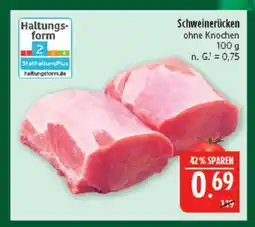 Marktkauf Schweinerücken Angebot